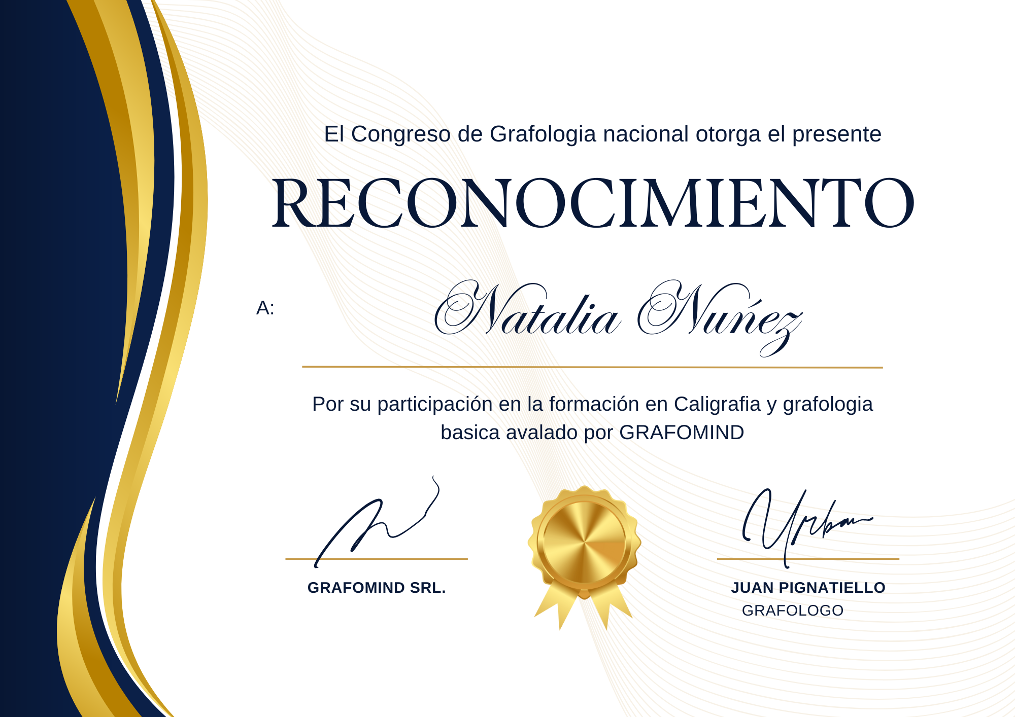 Certificación en grafologia basica
